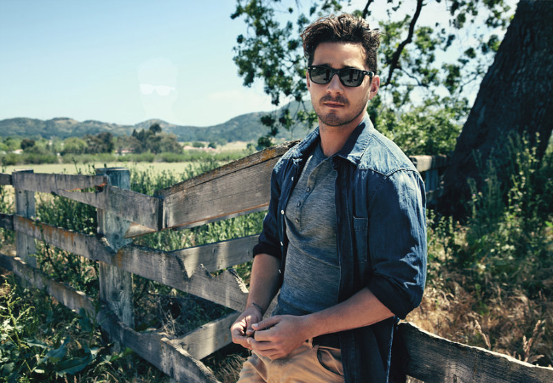 Shia LeBeouf by Matthias Vriens-Mcgrath for Details