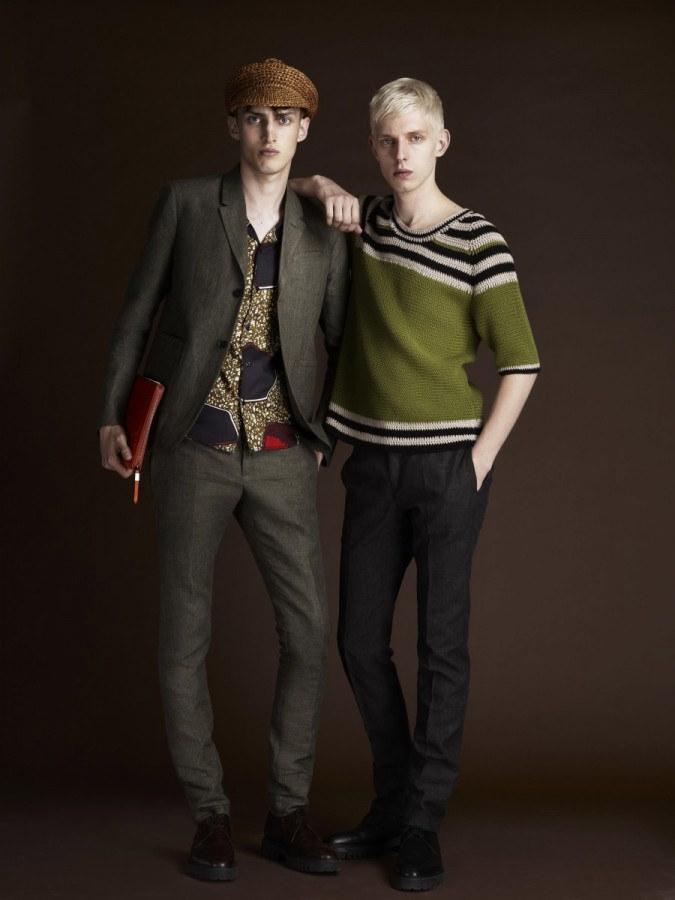 Charlie France & Thomas Penfound for Burberry Prorsum Pre-Spring 2012