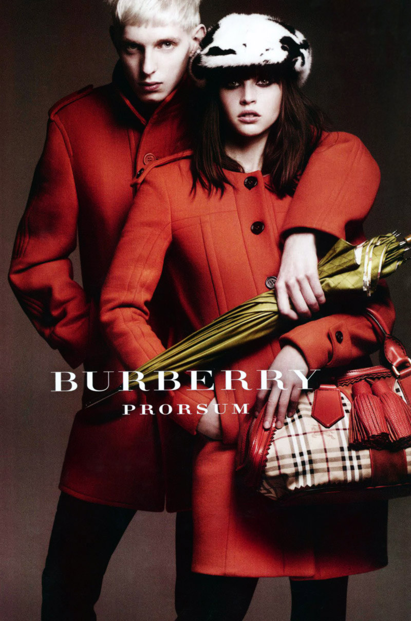 Thomas Penfound by Mario Testino for Burberry Prorsum Fall 2011 Campaign (Preview)