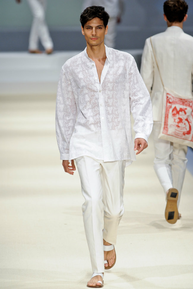 Canali Spring 2012 | Milan Fashion Week – The Fashionisto