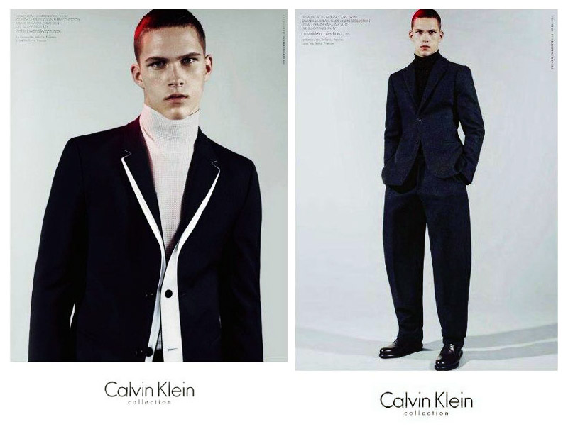 Dmitriy Tanner by Mert & Marcus for Calvin Klein Collection Fall 2011 Campaign (Preview)
