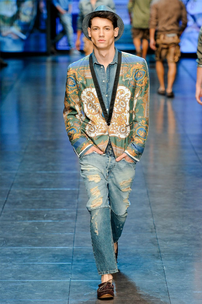 D&G Spring 2012 | Milan Fashion Week – The Fashionisto