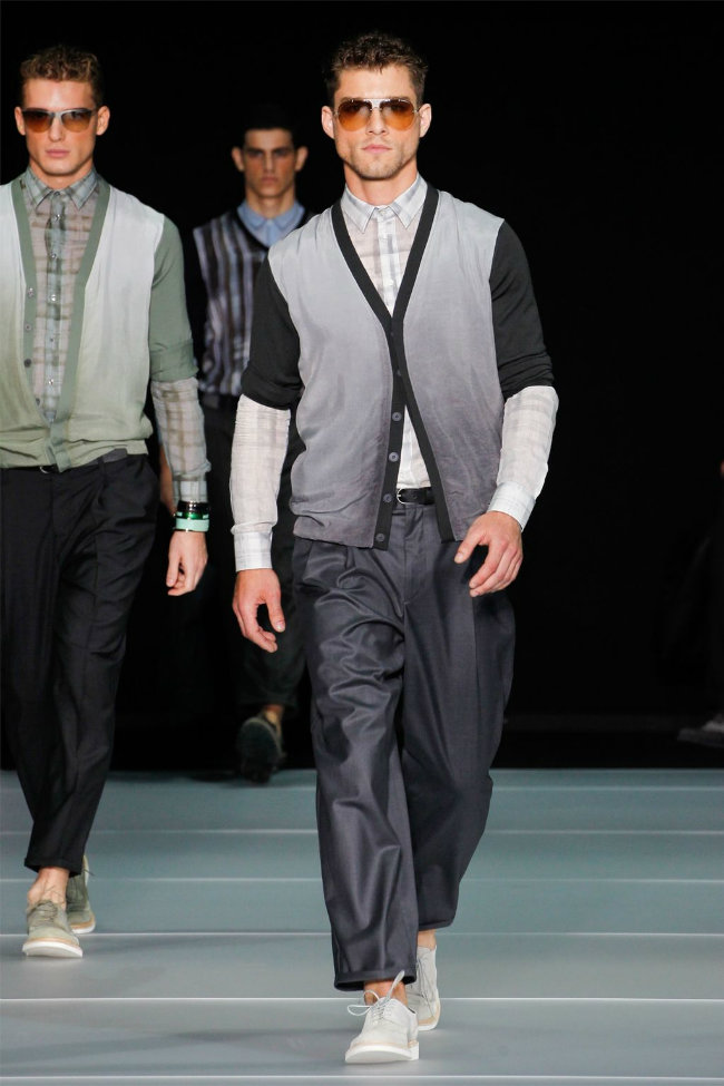 Emporio Armani Spring 2012 | Milan Fashion Week – The Fashionisto