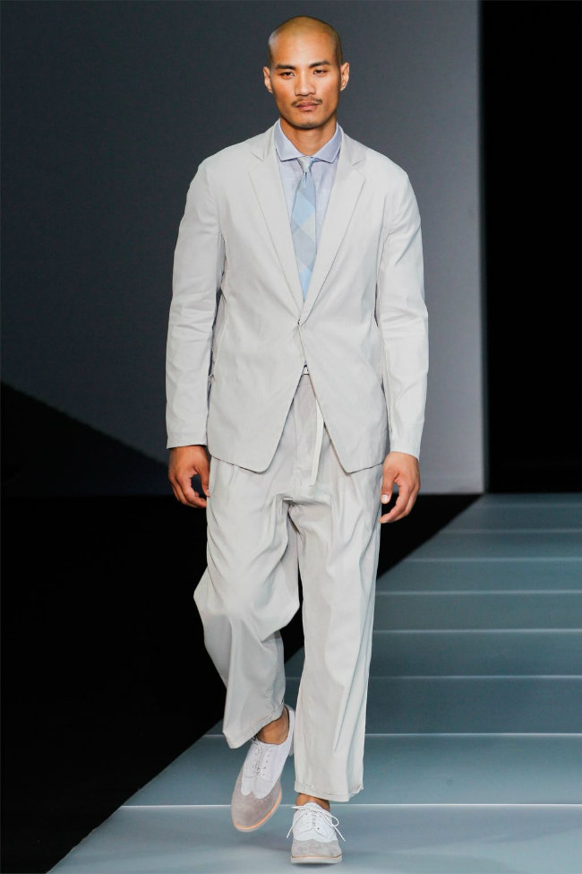 Emporio Armani Spring 2012 | Milan Fashion Week – The Fashionisto