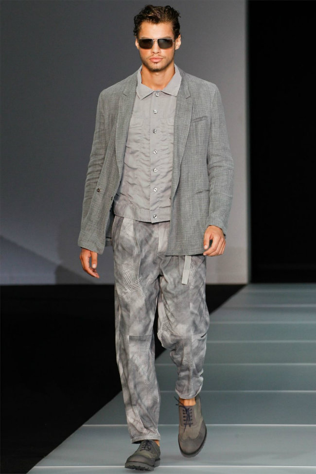 Emporio Armani Spring 2012 | Milan Fashion Week – The Fashionisto