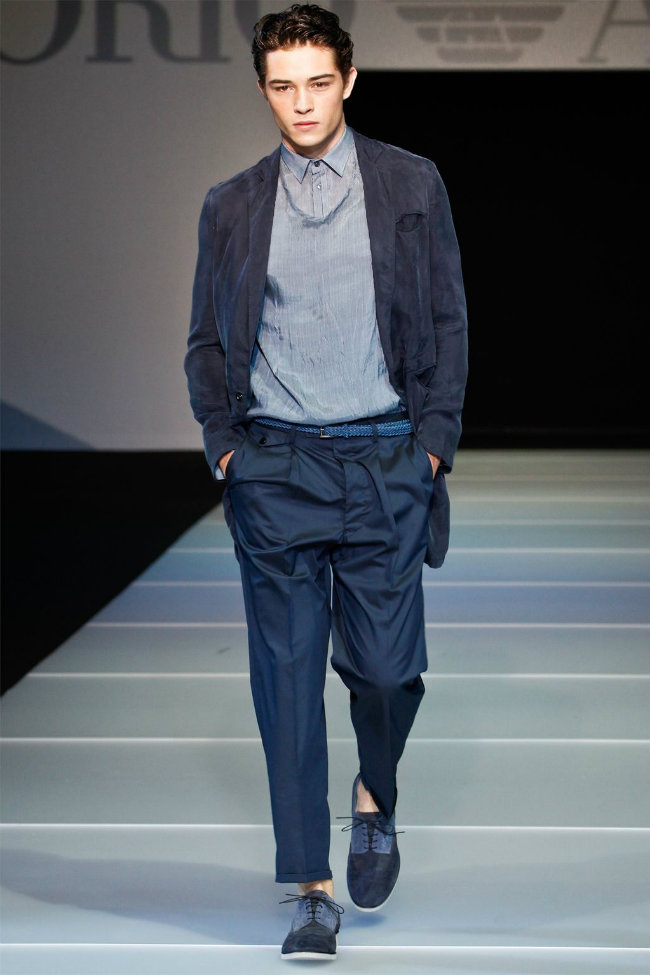 Emporio Armani Spring 2012 | Milan Fashion Week – The Fashionisto