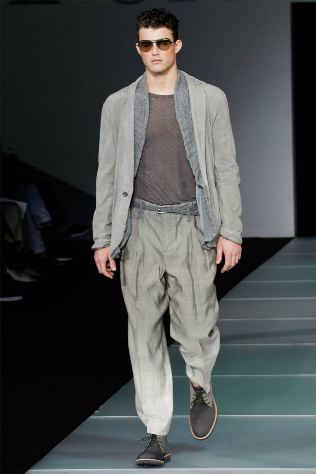 Emporio Armani Spring 2012 | Milan Fashion Week – The Fashionisto