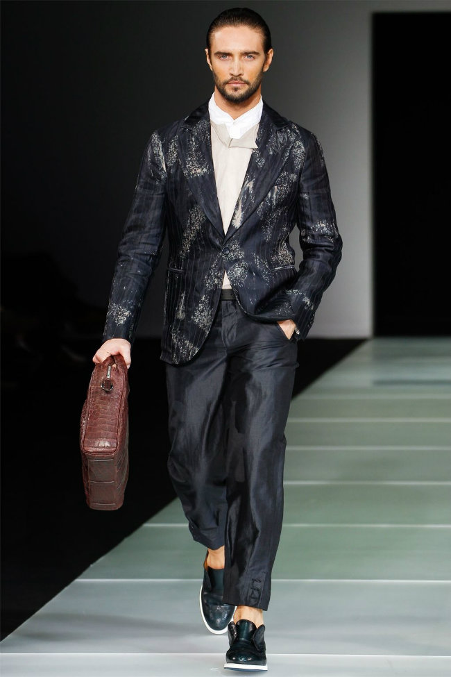 Giorgio Armani Spring 2012 | Milan Fashion Week – The Fashionisto