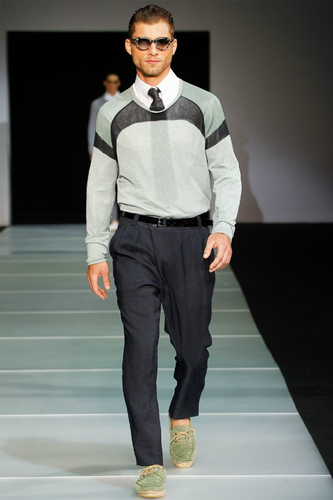 Giorgio Armani Spring 2012 | Milan Fashion Week – The Fashionisto