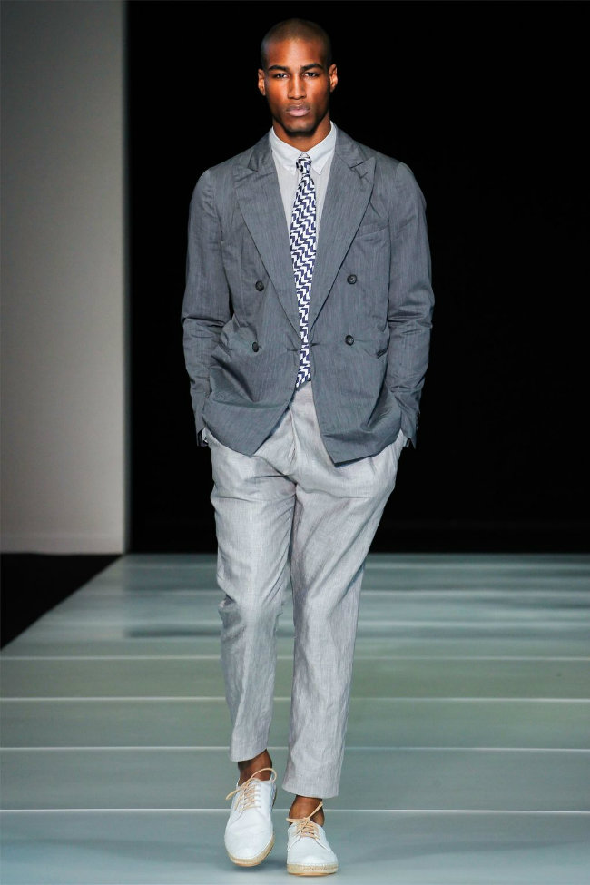 Giorgio Armani Spring 2012 | Milan Fashion Week – The Fashionisto