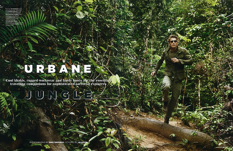 Jacey Elthalion by Max Vadukul for GQ UK July 2011