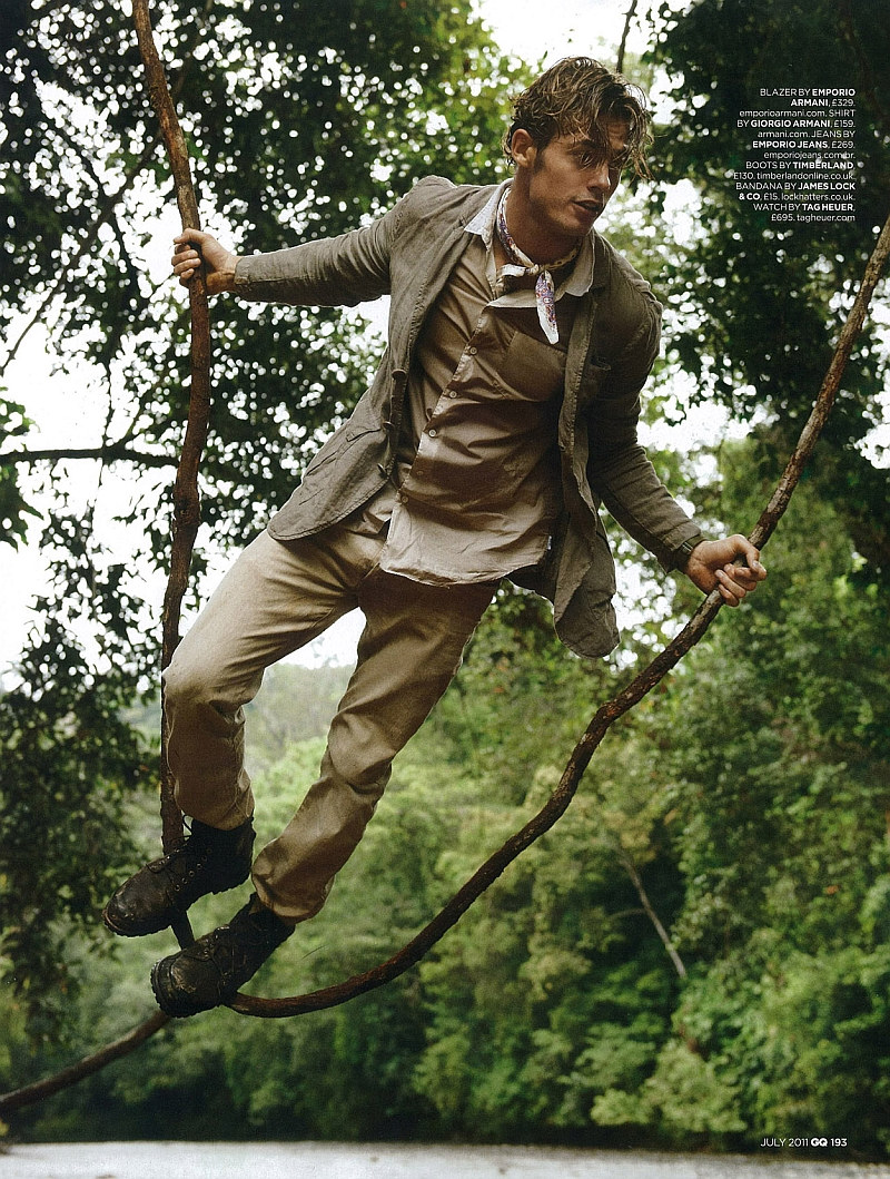 Jacey Elthalion by Max Vadukul for GQ UK July 2011