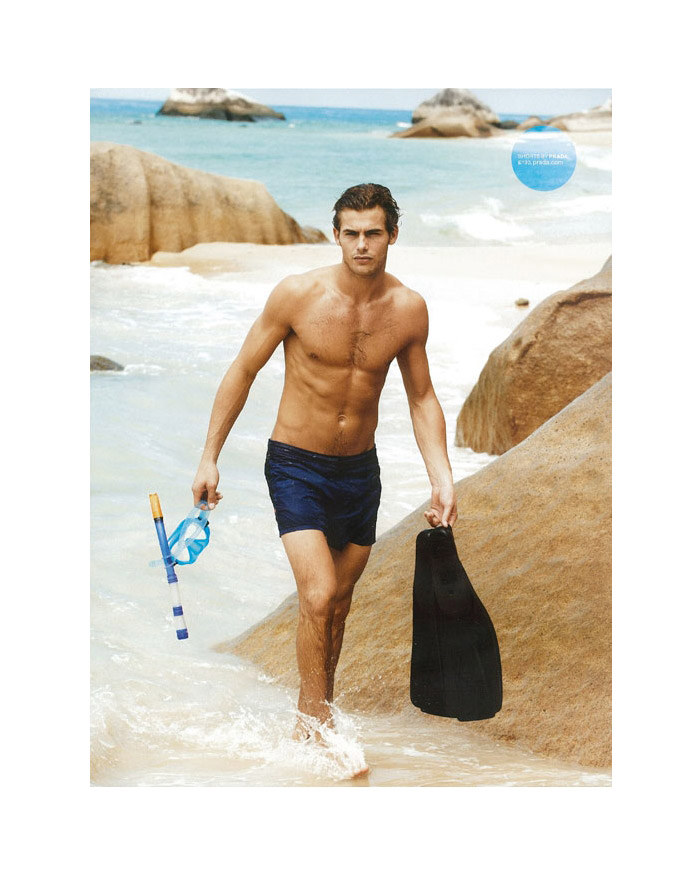 Jacey Elthalion by Max Vadukul for GQ UK June 2011