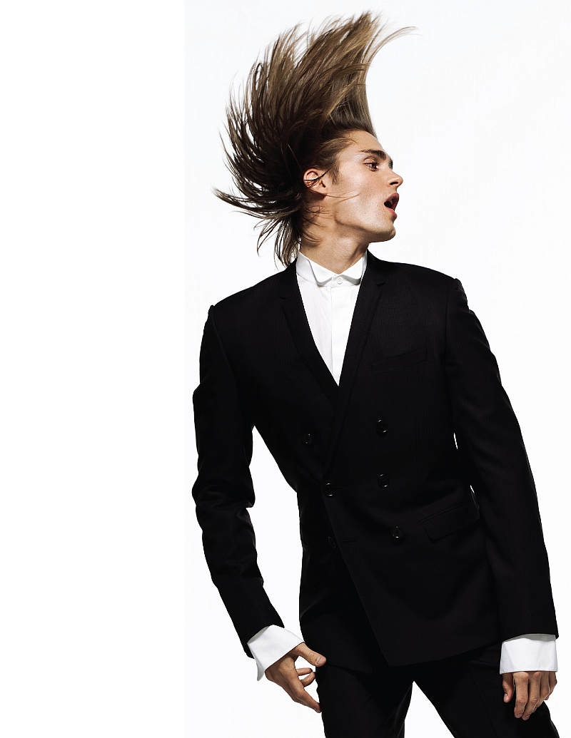 Jacques Naude by Richard Pier Petit in Dior Homme for Fashionisto Print, Issue 1