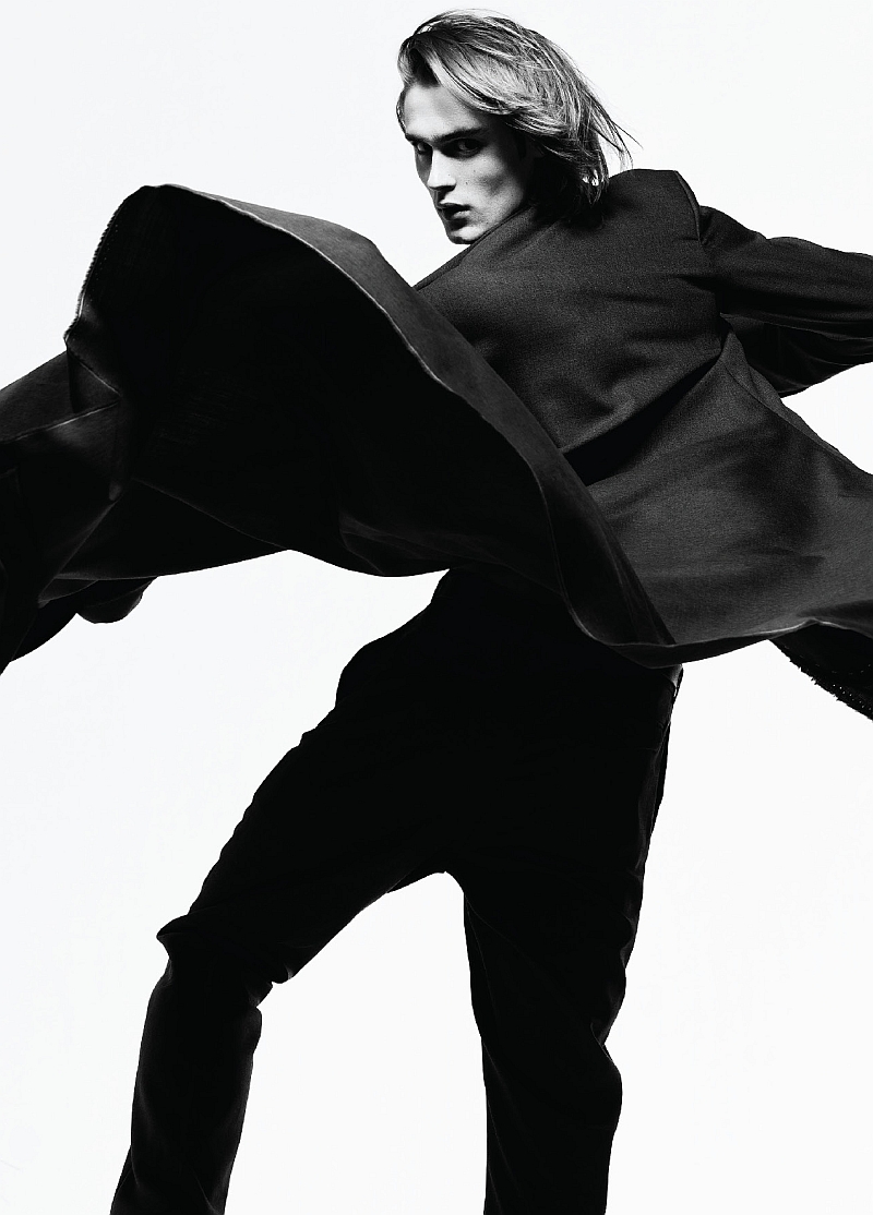Jacques Naude by Richard Pier Petit in Dior Homme for Fashionisto Print, Issue 1