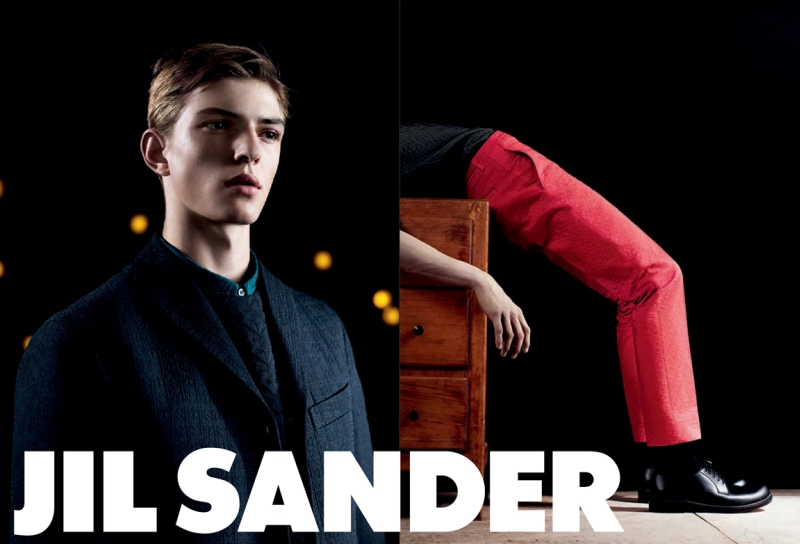 Guerrino Santulliana by Willy Vanderperre for Jil Sander Fall 2011 Campaign