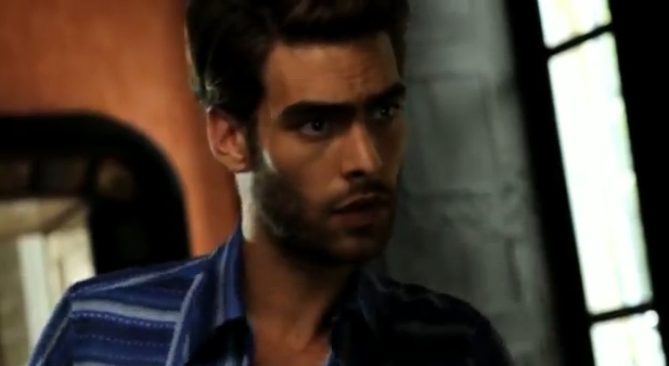 Jon Kortajarena by Stefano Lorenzi for Roberto Cavalli Spring 2012