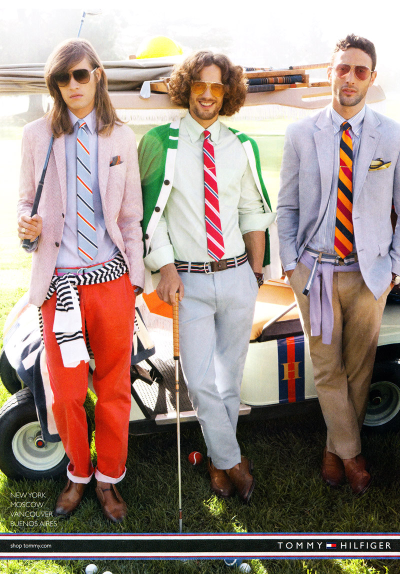 Marcel Castenmiller, Max Rogers & Noah Mills by Craig McDean Tommy Hilfiger Spring/Summer 2011 Campaign – The Fashionisto