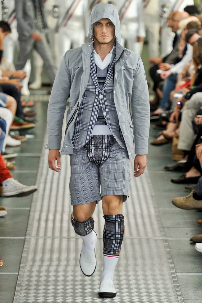 Moncler Gamme Bleu Spring 2012 | Milan Fashion Week – The Fashionisto