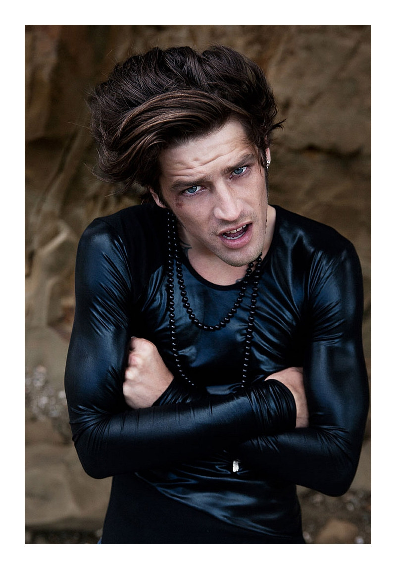 Vinnie Woolston by David K Shields for Black Magazine