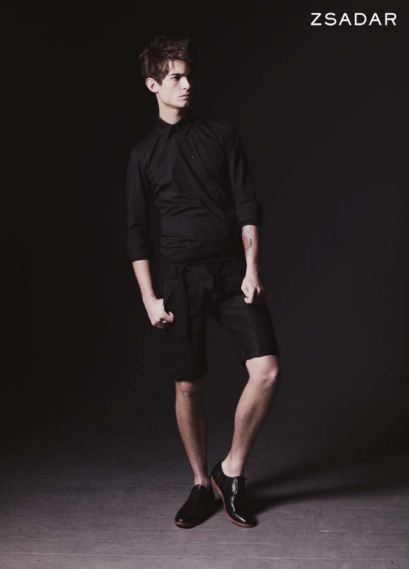 Frankie Elliss-Galati by Romain Duquesne for Zsadar Spring 2012 Campaign