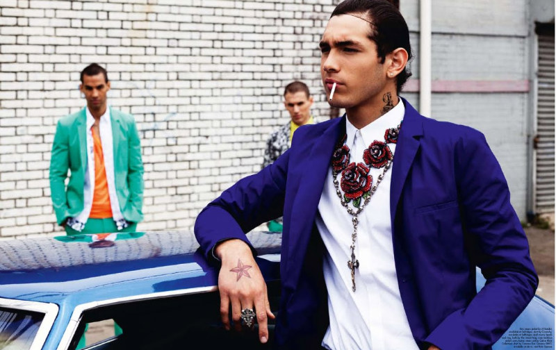 Alex Ciappara, Aaron Chinn, Eric Ramos & Ruisael Cintron by Greg Vaughan for Attitude