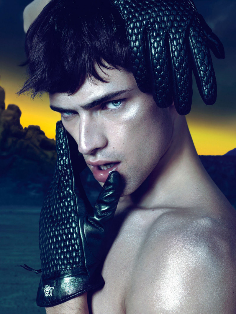 Sean O'Pry Versace Campaign