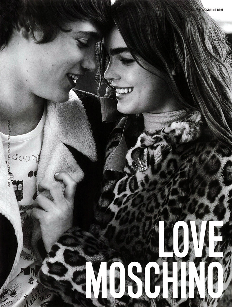 Callum Wilson for Love Moschino Fall 2011 Campaign