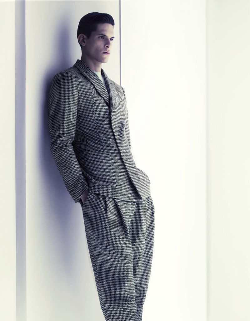 Diego Fragoso by Mert & Marcus for Giorgio Armani Fall 2011 Campaign