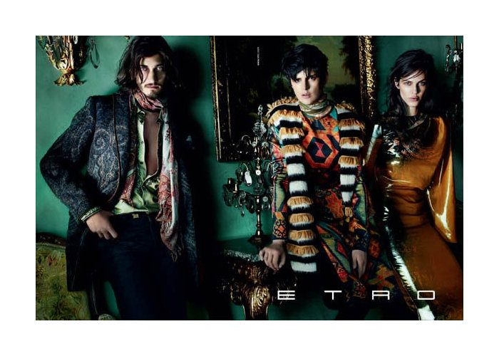 Andres Risso & Bruce Machado by Mario Testino for Etro Fall 2011 Campaign