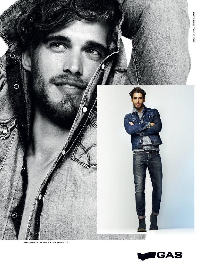 Simone Bredariol by Giampaolo Sgura for Gas Jeans Fall 2011 Campaign