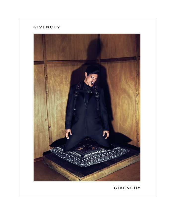 Jonathan Marquez by Mert & Marcus for Givenchy Fall 2011 Campaign