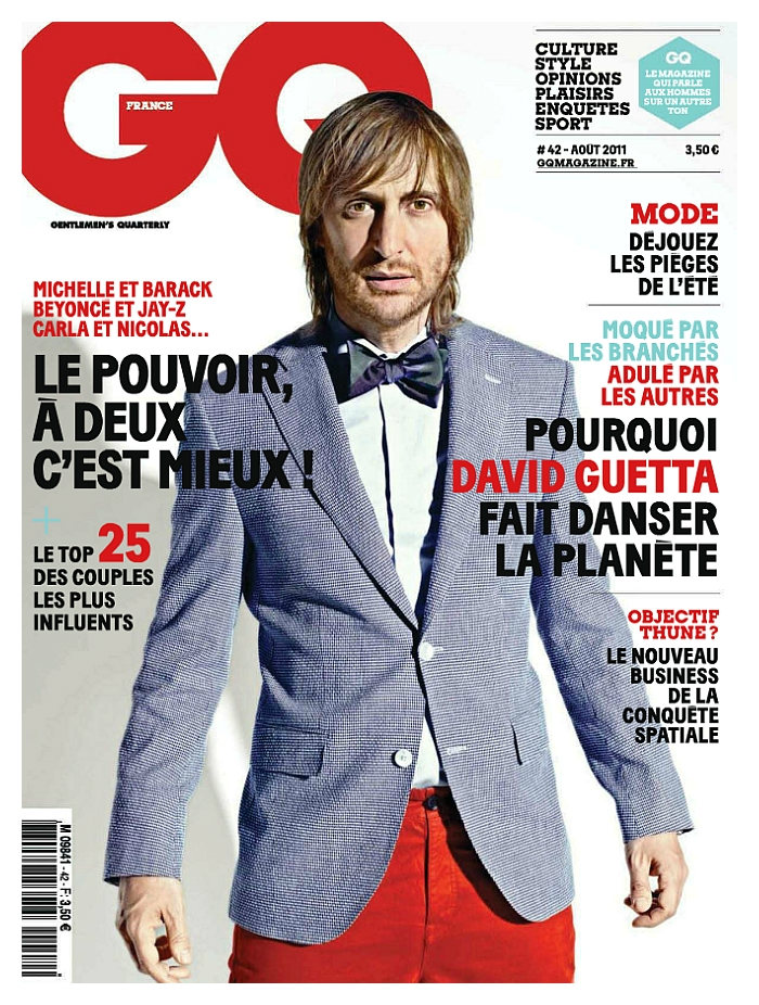 David Guetta by Rick Guest for GQ France August 2011