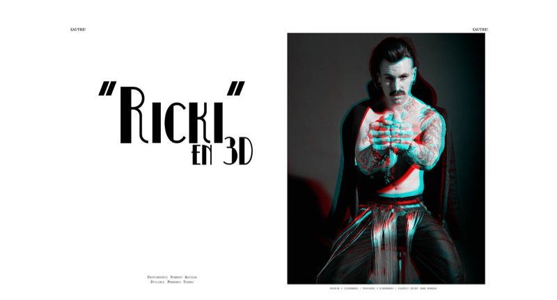 Ricki Hall by Roberto Aguilar for L'Autre