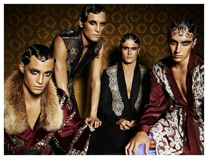 Matthew Hitt, Max Barreau, Jacques Naude & Tomek Szczukiecki by Ryan Michael Kelly for VMAN