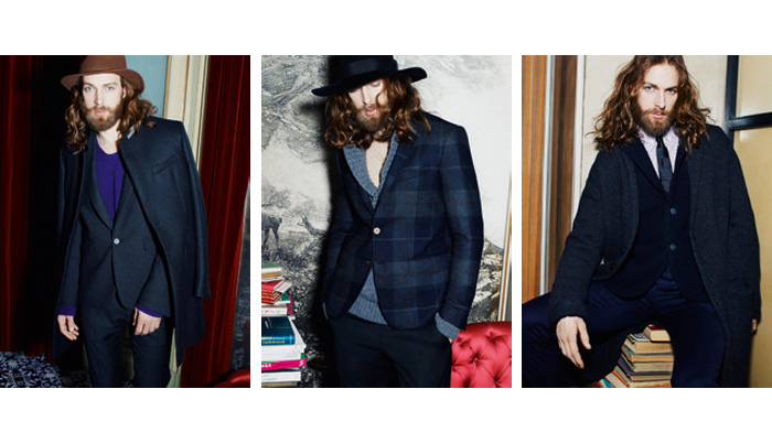 Will Lewis for Mauro Grifoni Fall 2011 Campaign