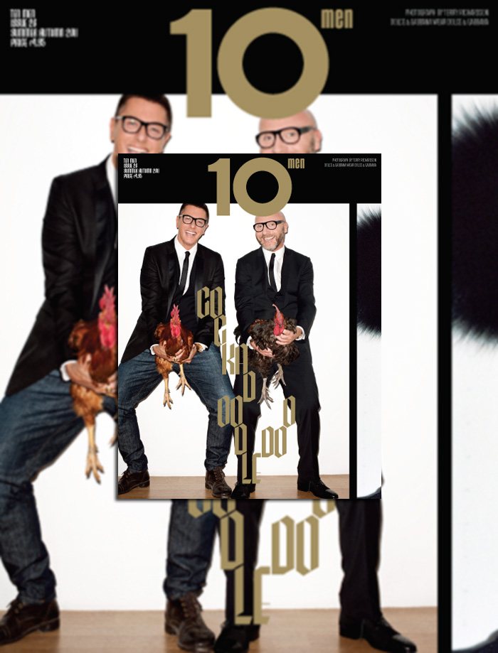 Dolce & Gabbana for 10 Men Cover – The Fashionisto