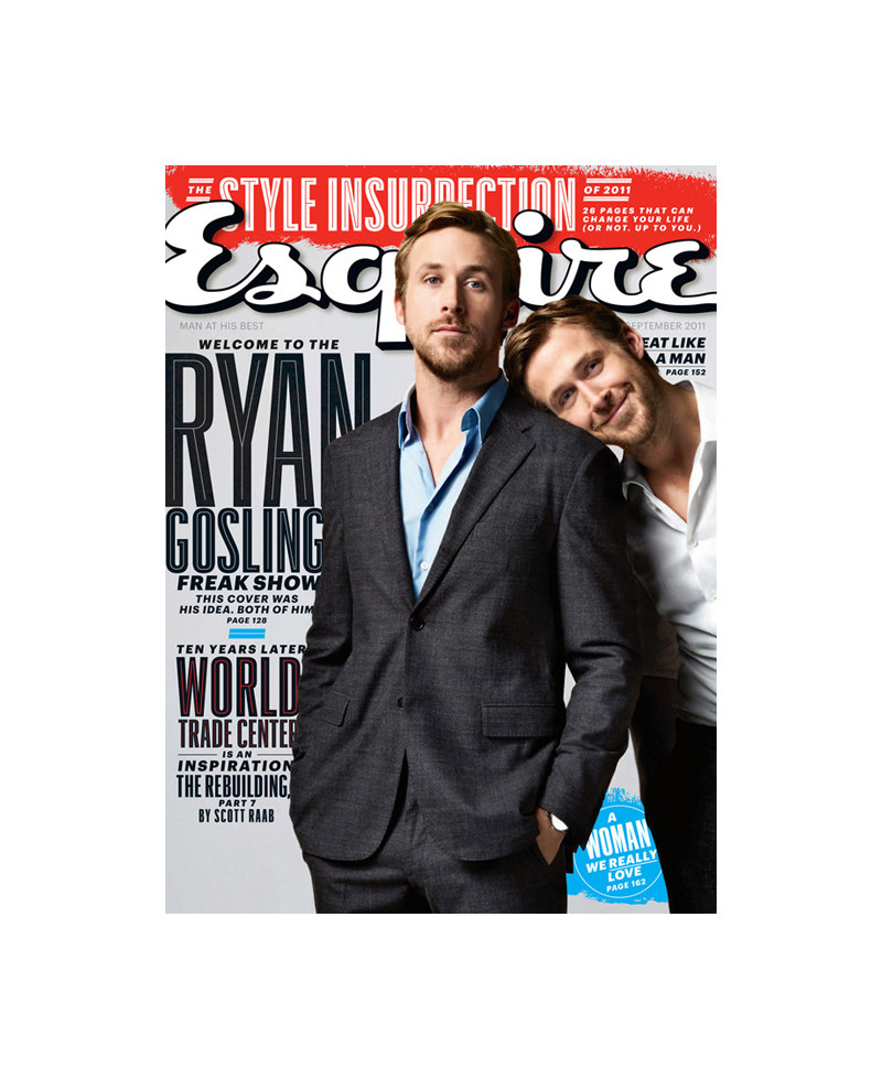 Ryan Gosling by Perou for Esquire September 2011