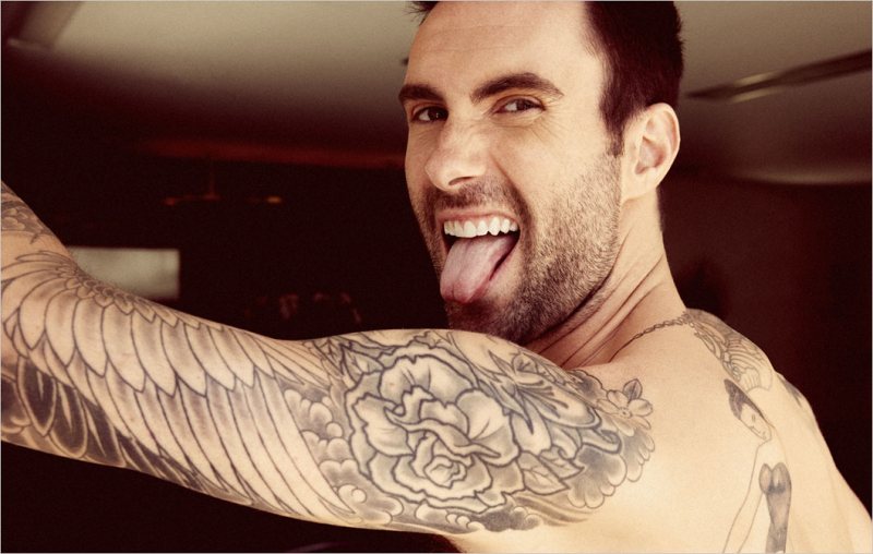 Adam Levine by Yu Tsai for Out Magazine