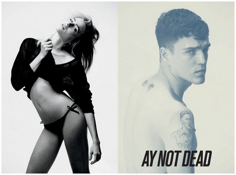 Josh Beech by Sebastian Faena for A.Y. Not Dead Spring 2012 Campaign