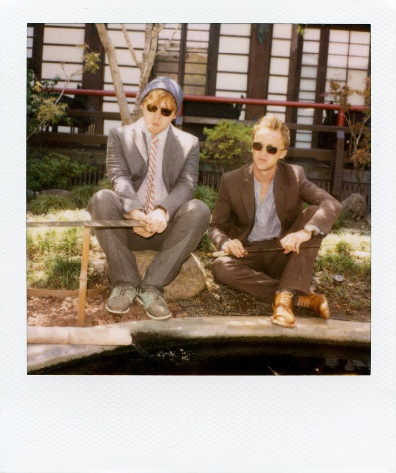 Tom Felton & Rupert Grint for Band of Outsiders Fall 2011