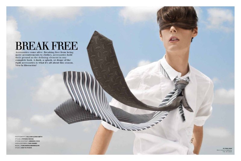 Tom Debras by Callum Aldrin Smith for Designare Homme