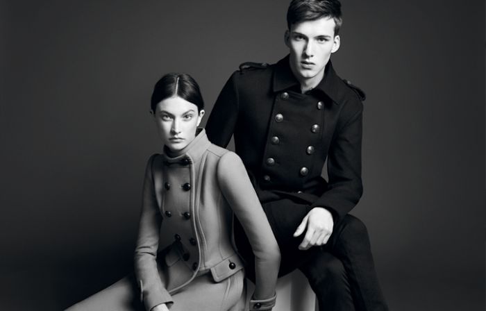 burberry black model