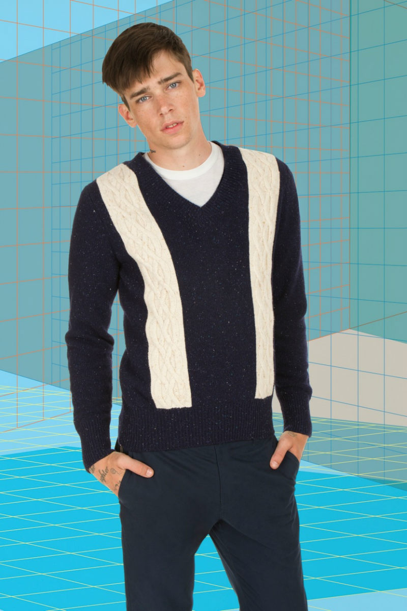 Cole Mohr for Bean Pole x Kim Jones at Opening Ceremony Fall/Winter 2011