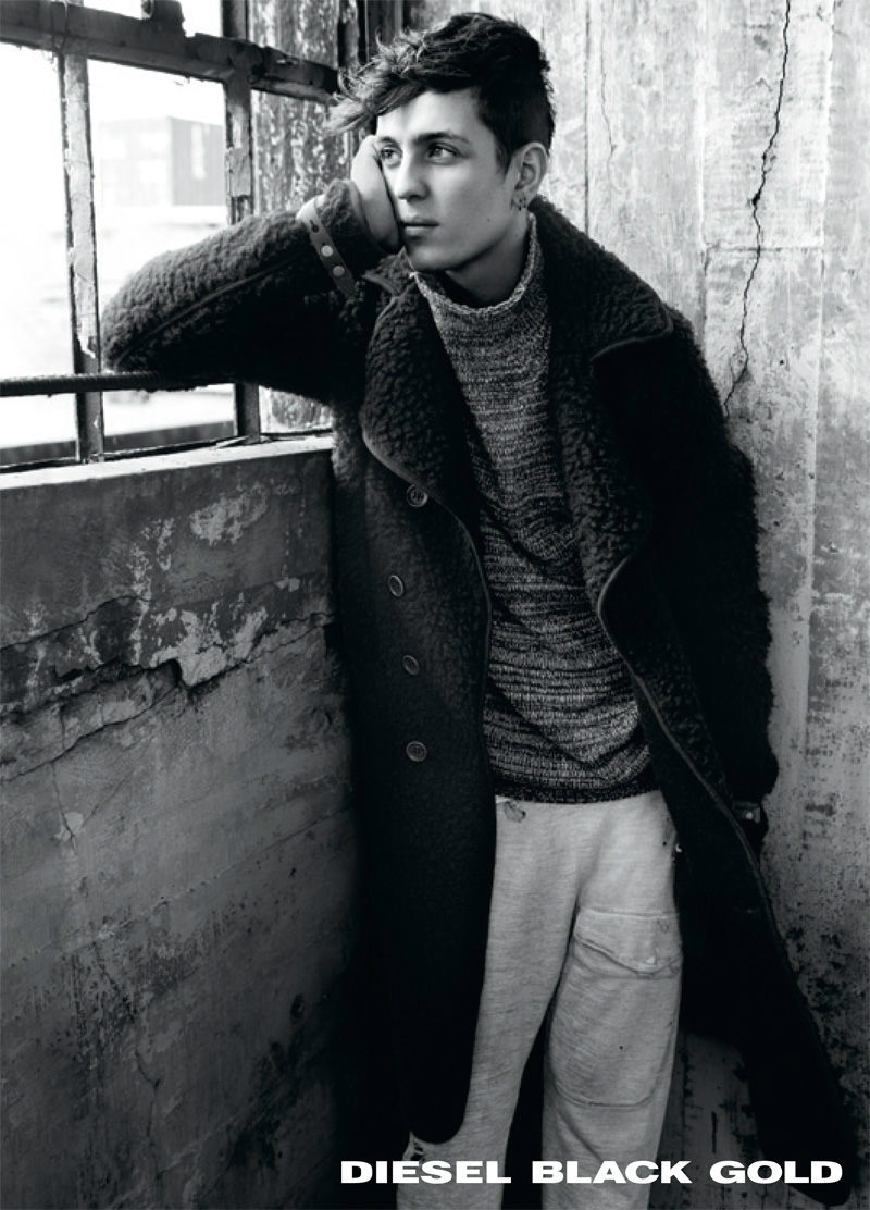 Louis Simonon by Inez & Vinoodh for Diesel Black Gold Fall 2011 Campaign