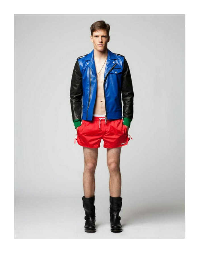 Florian van Bael & Timmi Radicke for Dsquared² Resort 2012