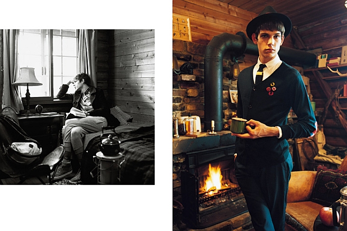 Ethan James for Fred Perry Japan Fall 2011
