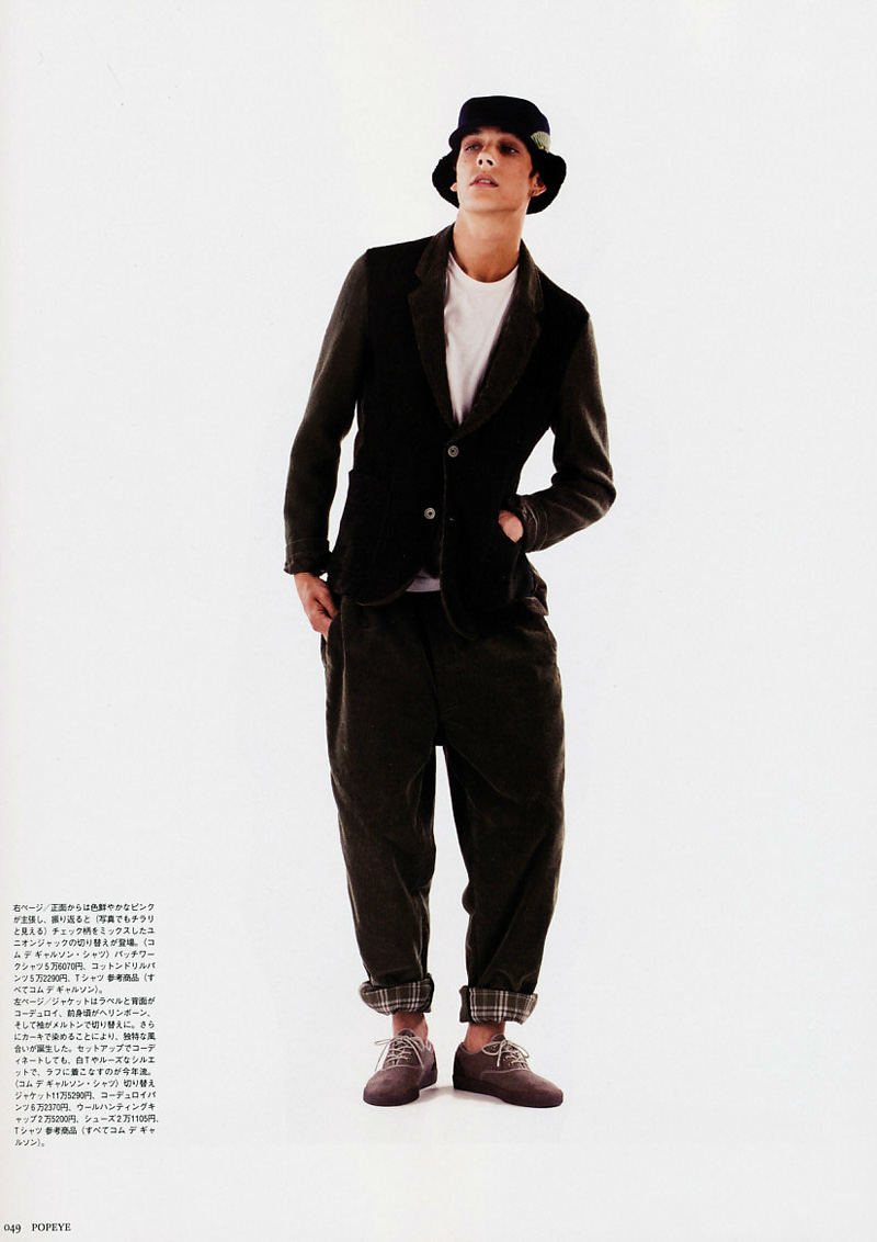 Ethan James by Katsuhide Morimoto for Popeye – The Fashionisto