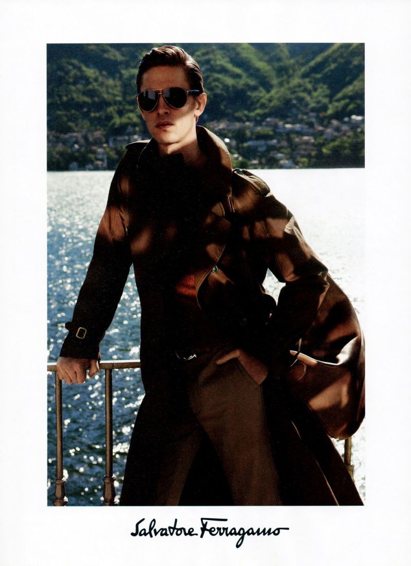 Mathias Lauridsen for Salvatore Ferragamo Fall 2011