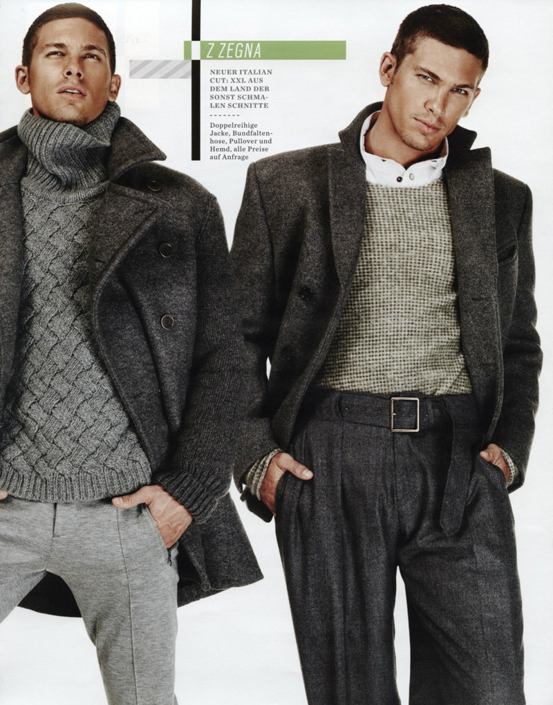 Adam Senn, Alex Lundqvist & RJ Rogenski for GQ Germany